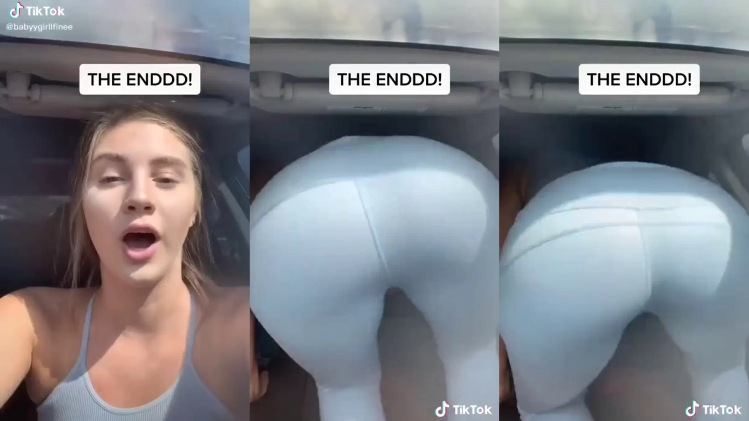 Babyygirllfinee Twerking In Car Tiktok Video - Thotsd