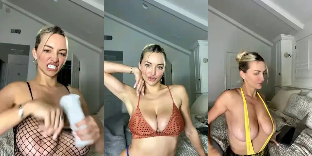Lindsey Pelas Nudes Fishnet Livestream Video Leaked