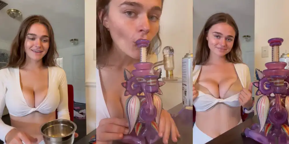 Megnutt02 Leak Smoking Dabs Video