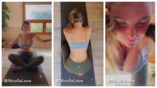 Nicollelove Topless Workout Video Leaked