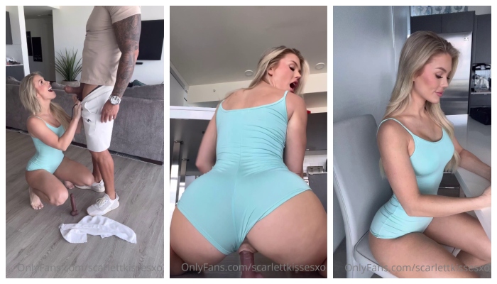 Scarlett KissesXO Get Creampied Video Leaked