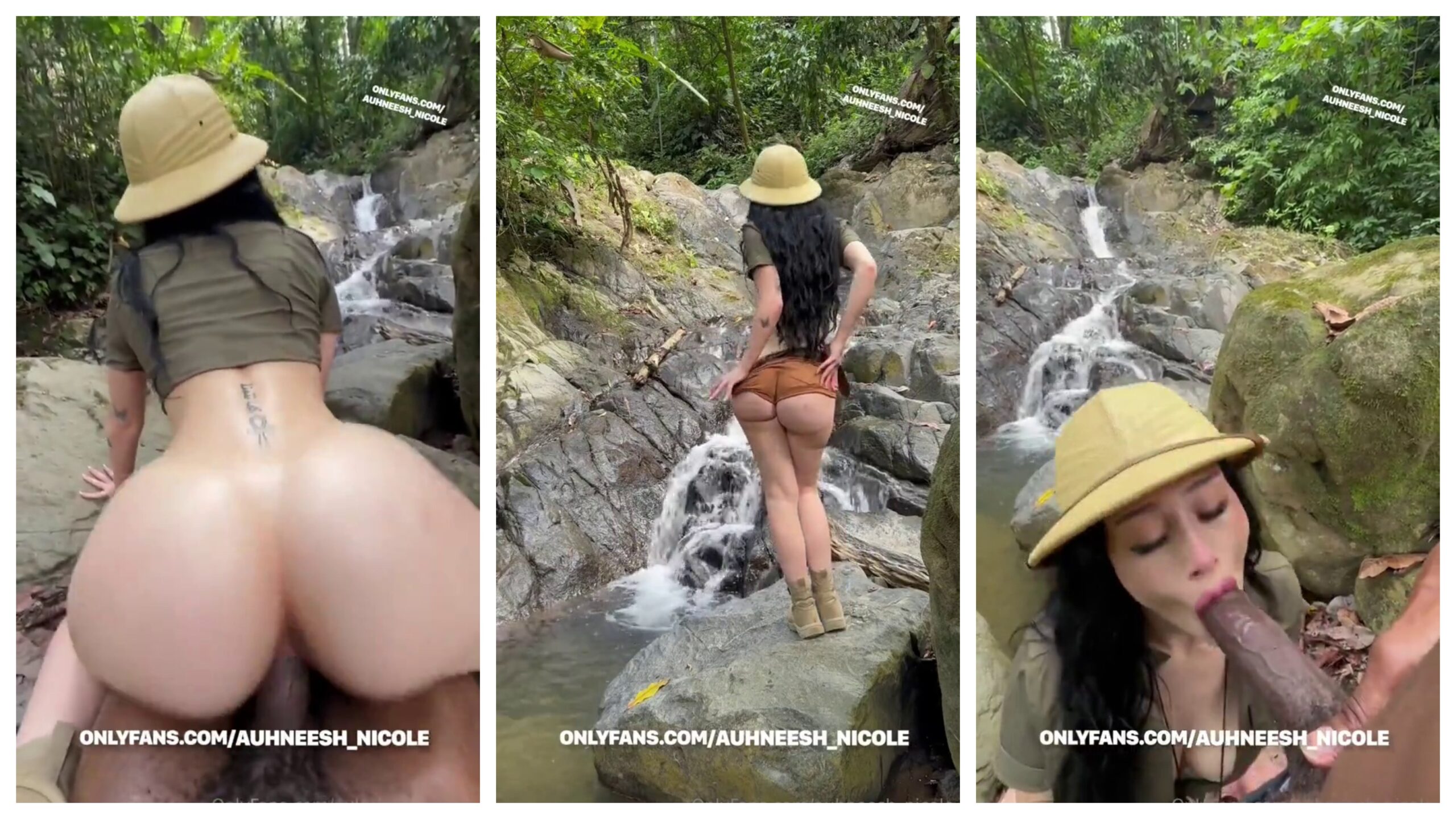 Auhneesh Nicole Leaked Having Sex Outdoor Porn Video