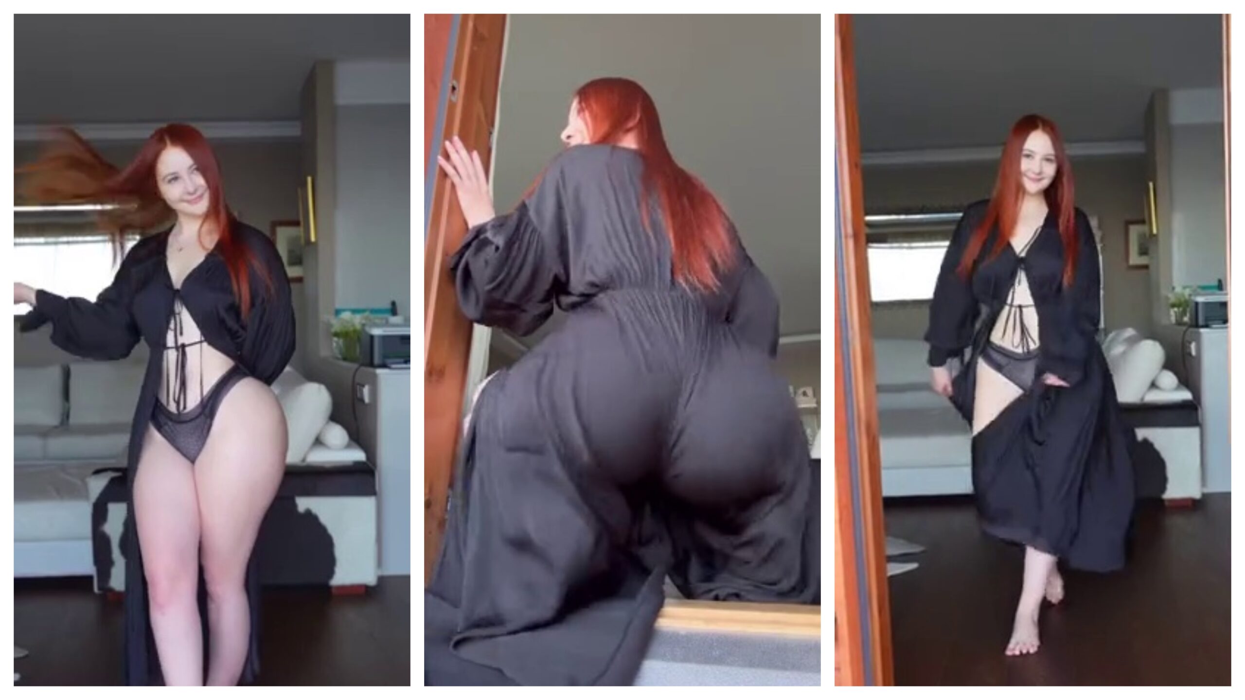 Vladislava Shelygina So Sexy Black Dress